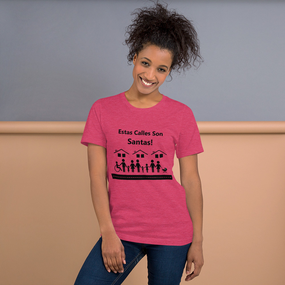 Estas Calles Son Santas Unisex t-shirt - Image 2