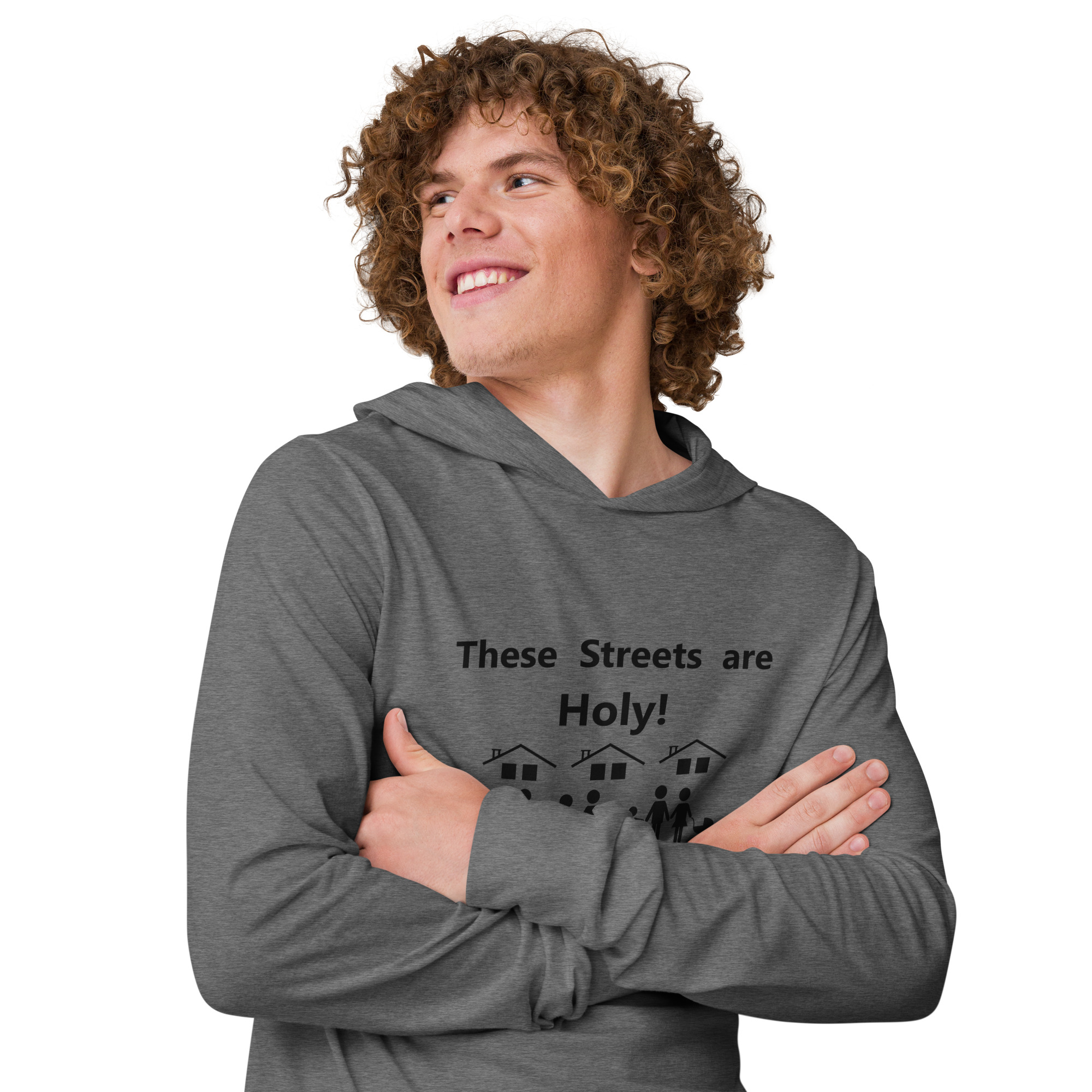 Hooded long-sleeve tee - Image 4