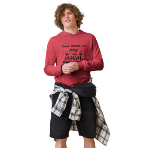Hooded long-sleeve tee