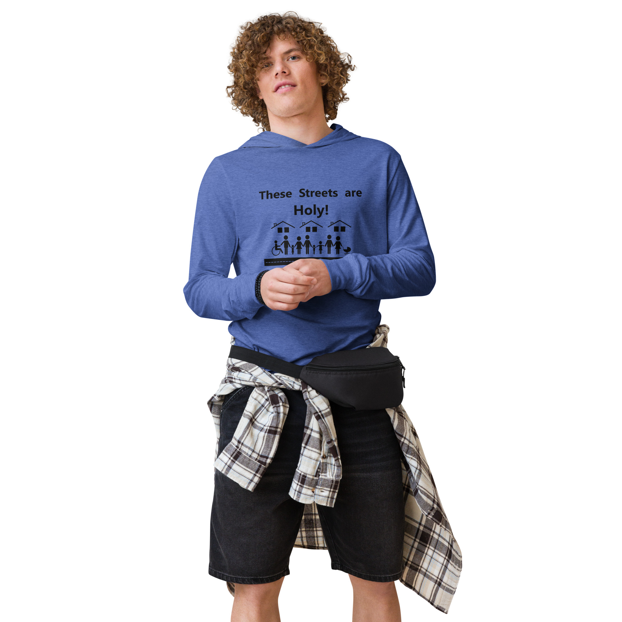 Hooded long-sleeve tee - Image 5