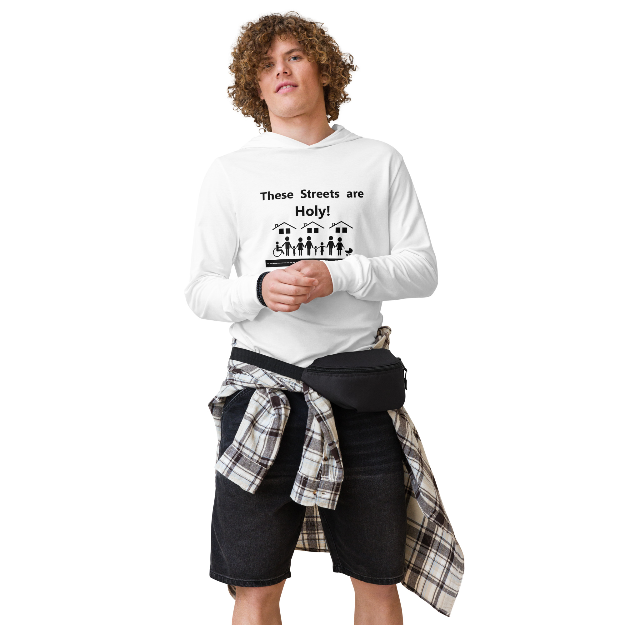 Hooded long-sleeve tee - Image 7