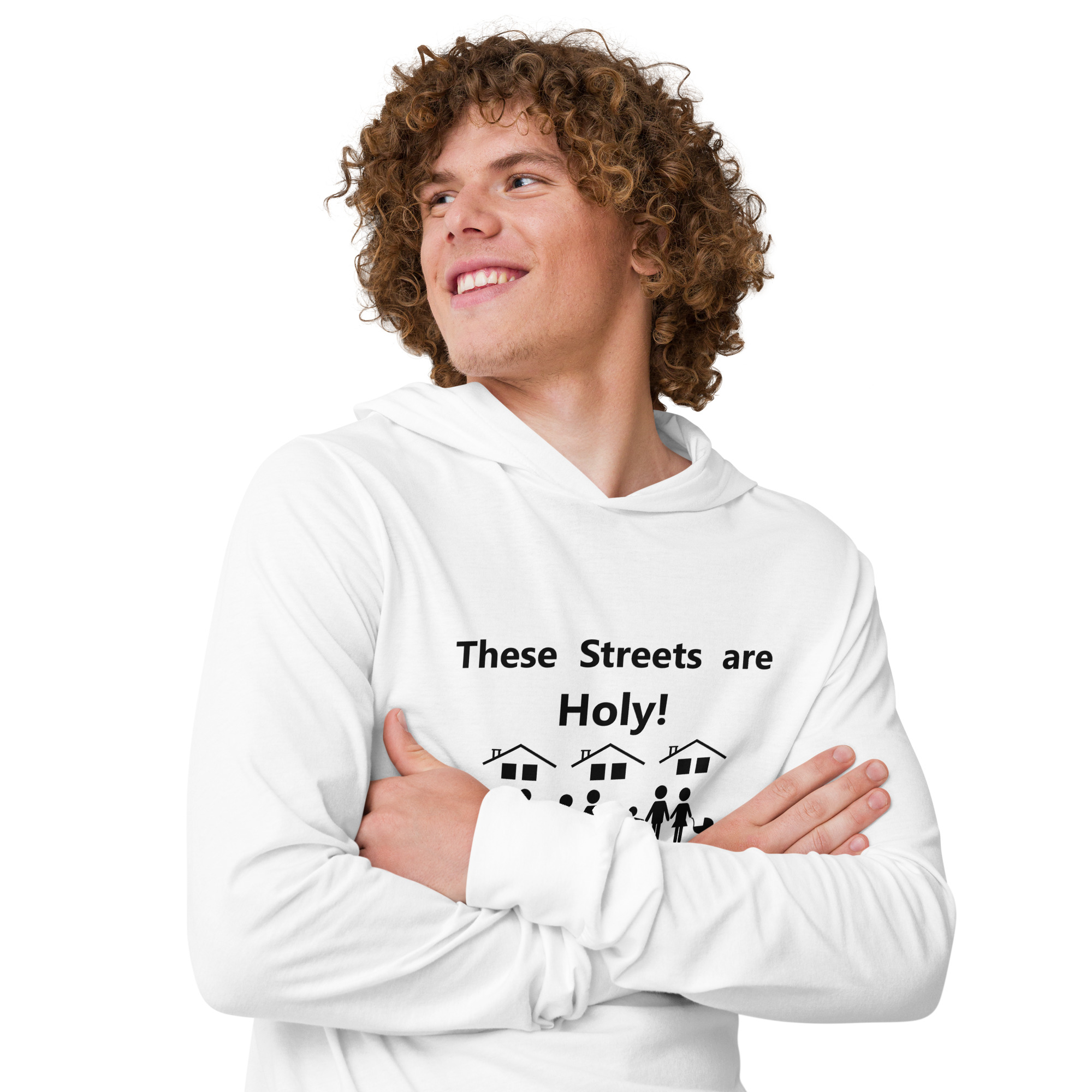 Hooded long-sleeve tee - Image 8