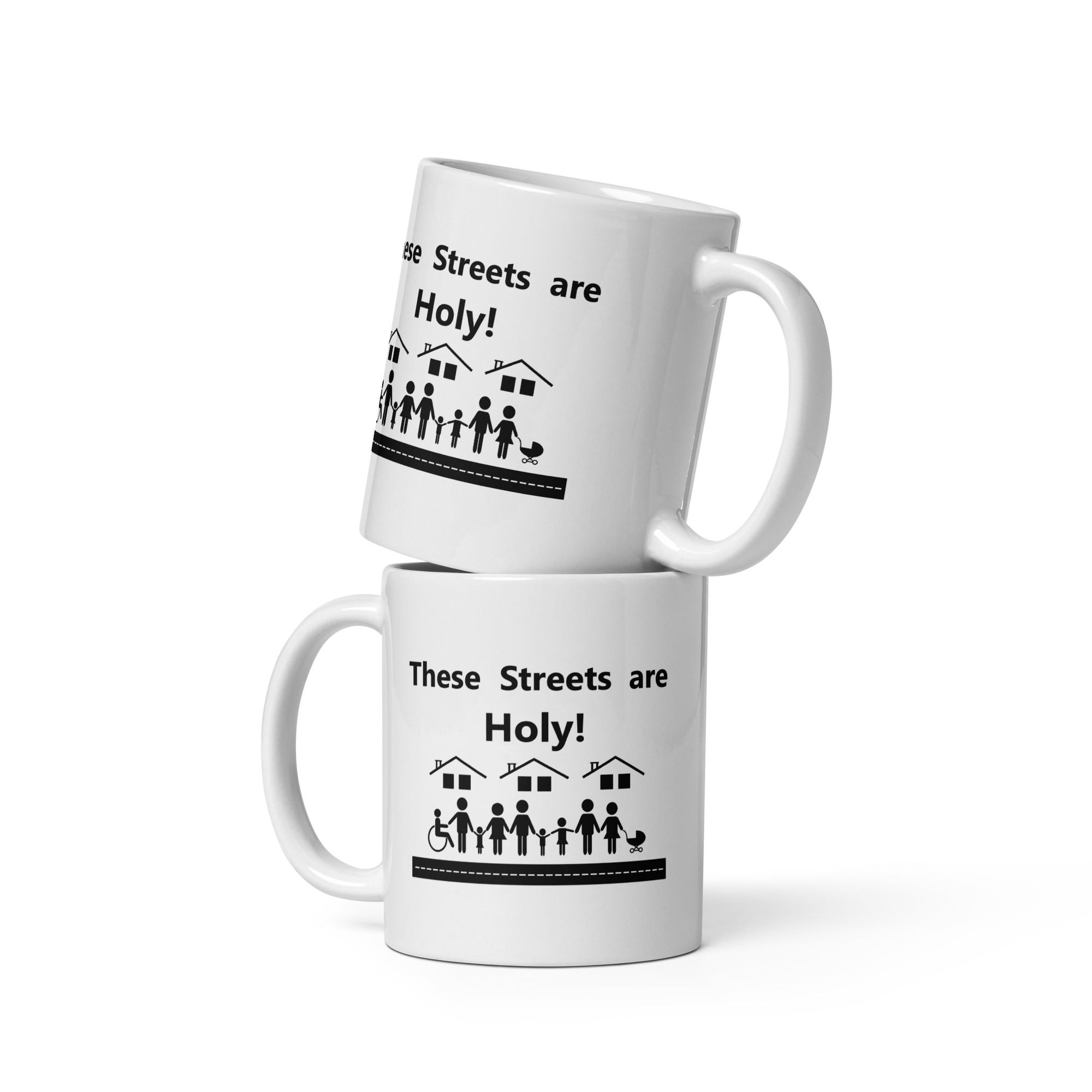 White glossy TSAH mug - Image 2