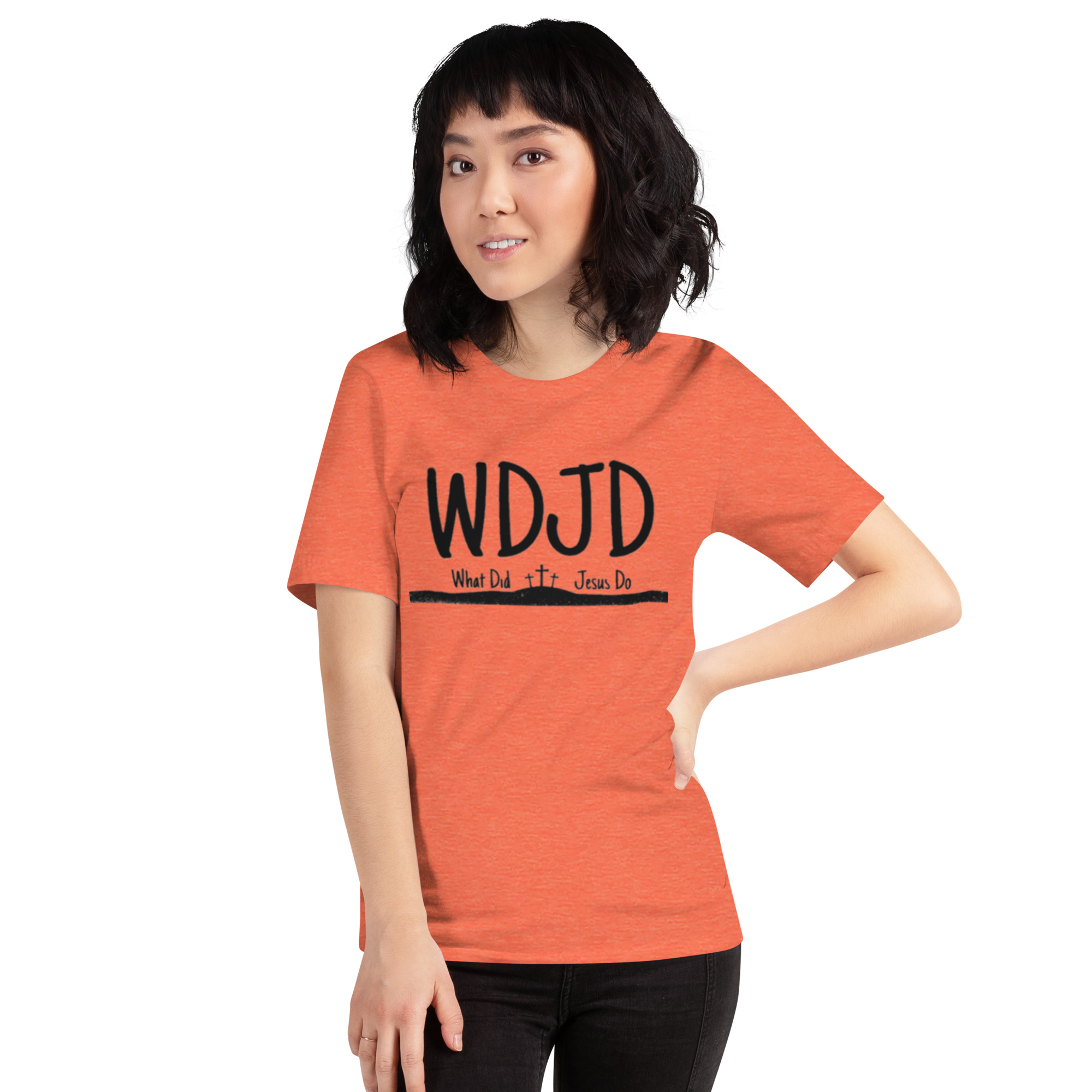 WDJD What Did Jesus Do Unisex t-shirt - Image 9