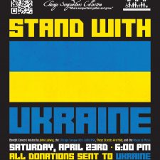 Ukrainian Relief Concert poster